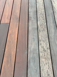 Bois exotique IPE pour construire une terrasse
